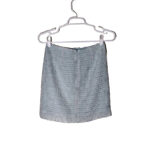 Just One Answer Skirt Womens XS Mini Front Side Slit Embroidered - Picture 2 of 16